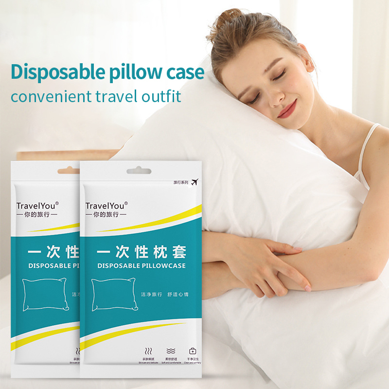 Portable Disposable Travel Pillow Cover for Hotel Spa Use Shopee Malaysia