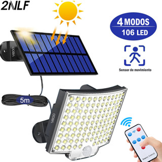 Outdoor solar lights store with separate panel