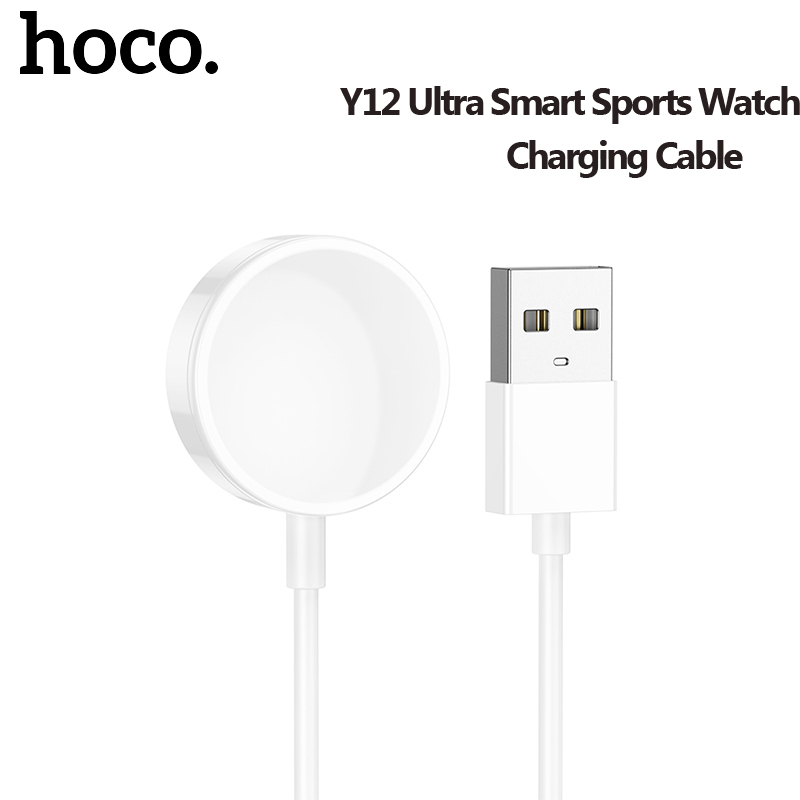 HOCO Y12 Ultra Smart Sports Watch Charging Cable | Shopee Malaysia