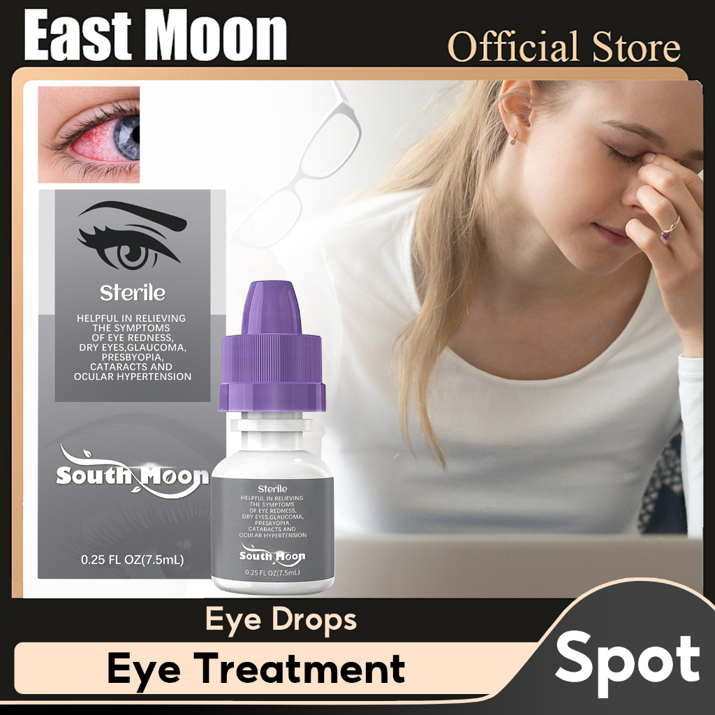 South Moon Redness Reliever Eye Drops Repairs eye fatigue dry eyes red