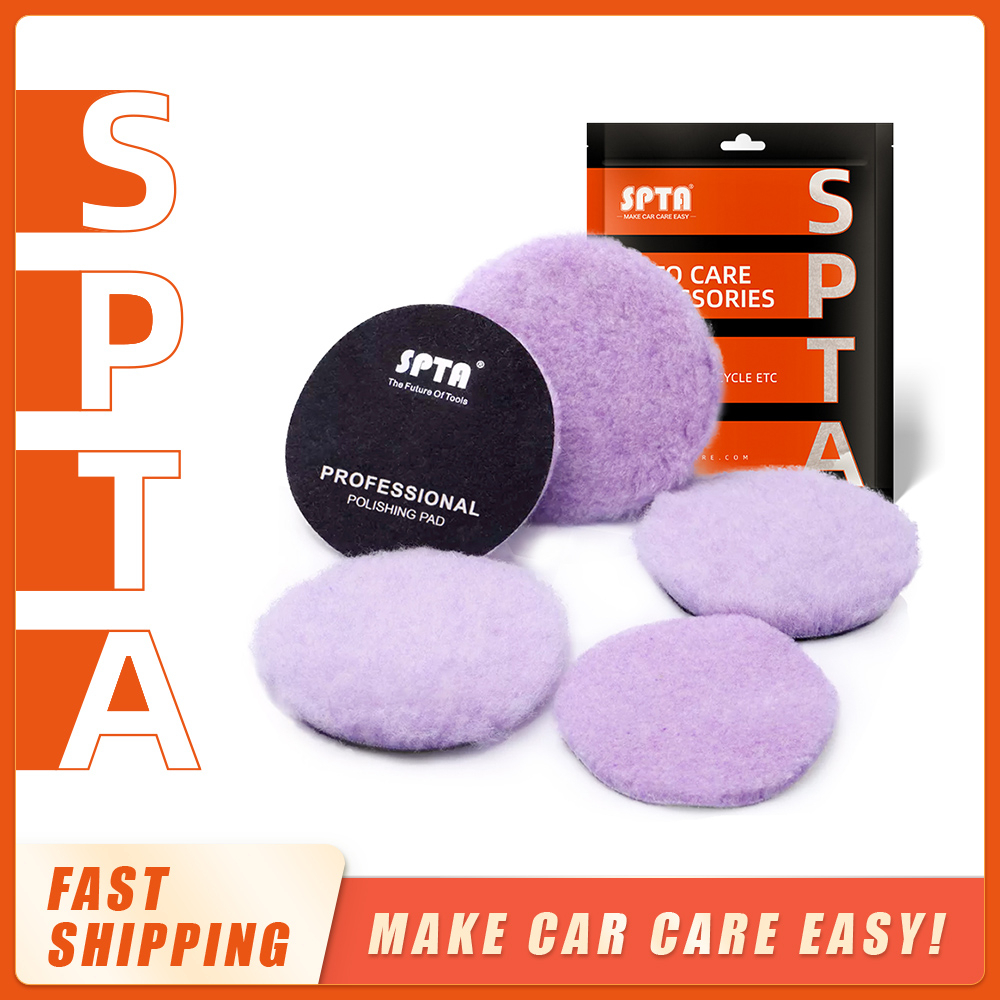 SPTA 3(80mm)/5(125mm)/6(150mm) Car Spong Buffing Polishing Pads