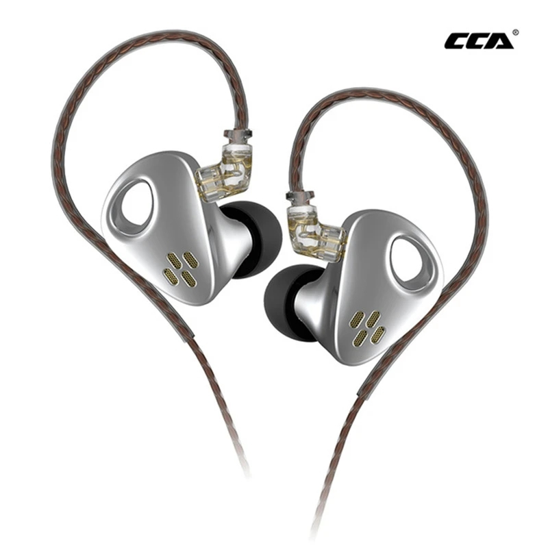 CCA CXS Metal Dynamic Wired In Ear Earphone Aluminum Ear-mounted ...