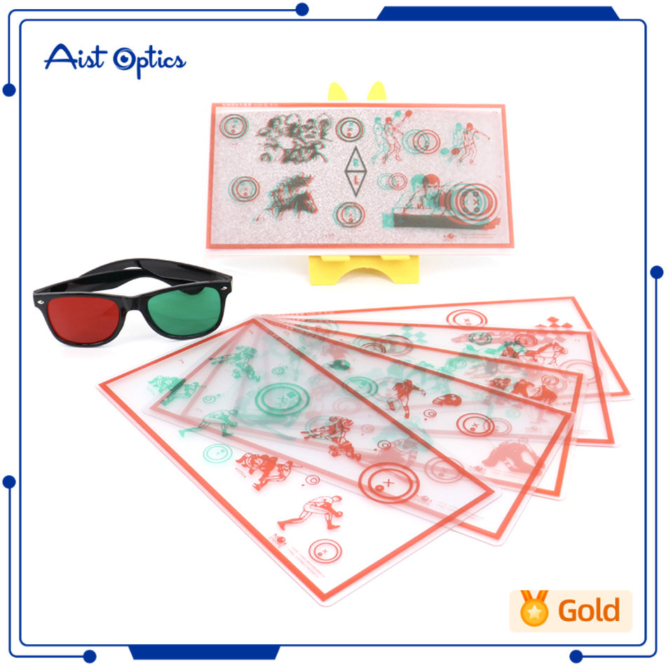Fixed Red/Green Tranaglyph Vision Therapy Convergence Insufficiency Eye ...