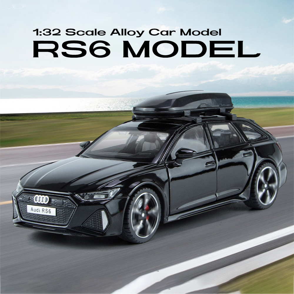 Audi RS6 Sports Die-Cast Model Car Lights Sound Effects Price In