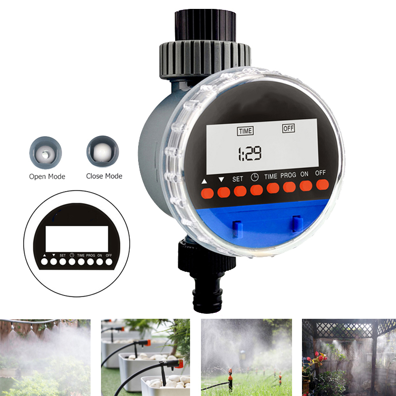 Automatic Digital Watering timer in LCD Electronic Home Irrigation ...