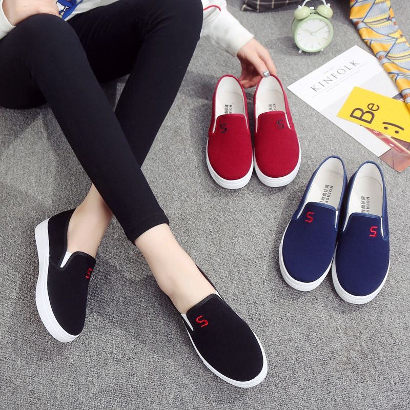 Ready Stock📣Xiaoyulu Kasut Women Outdoor Running Sneakers Plain Color ...