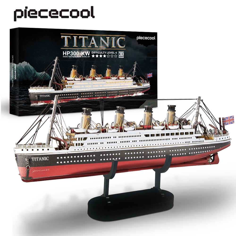 New 1:400 Diy Handcraft Titanic Ship 3d Paper Model Sets Toys For Children  Kids - Card Model Building Sets - AliExpress