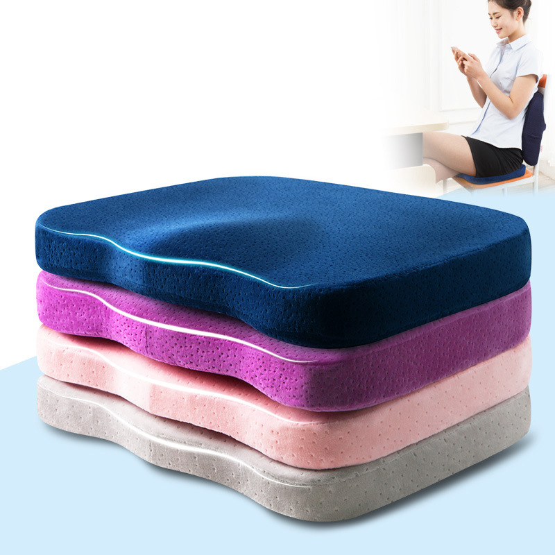 Memory Foam Buttocks Seat Cushion Slow Rebound Coccyx Orthopedic Pillow