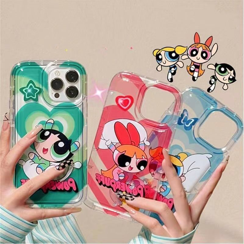 Cute Girl Soft Phone Case Compatible for IPhone 14 13 11 12 Pro XS Max
