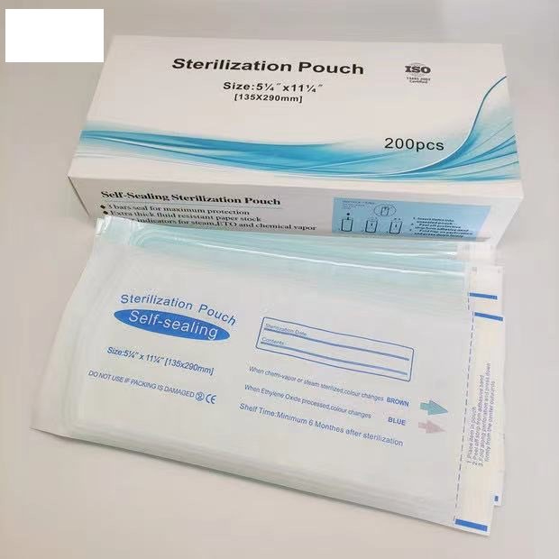 200pcspack Dental Self Sealing Sterilization Pouch Grade Paper