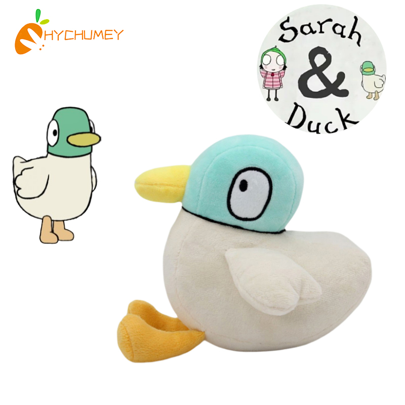 Hychumey 18cm Sarah And Duck BBC TV Plush Soft Toy Stuffed Animal