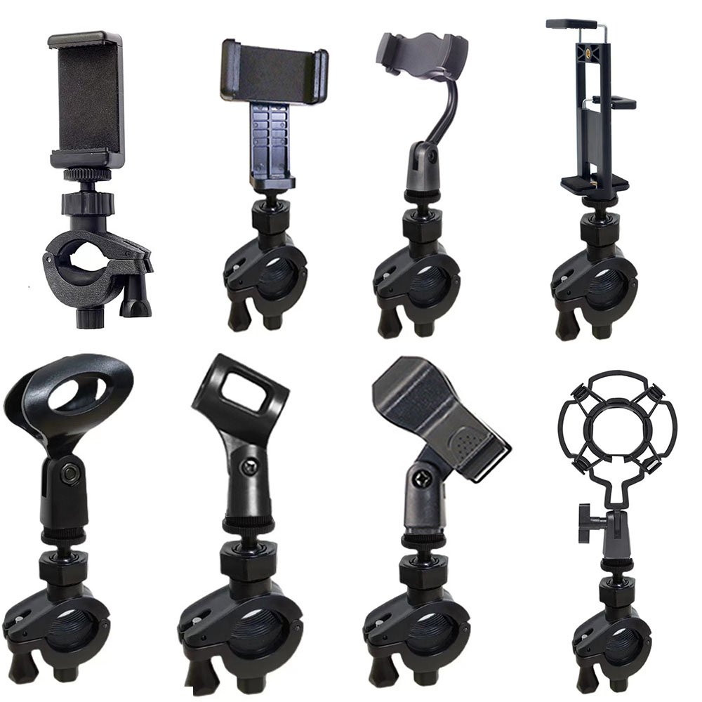 Cell phone live bracket multicamera clip head tripod tube rod universal expansion frame plus