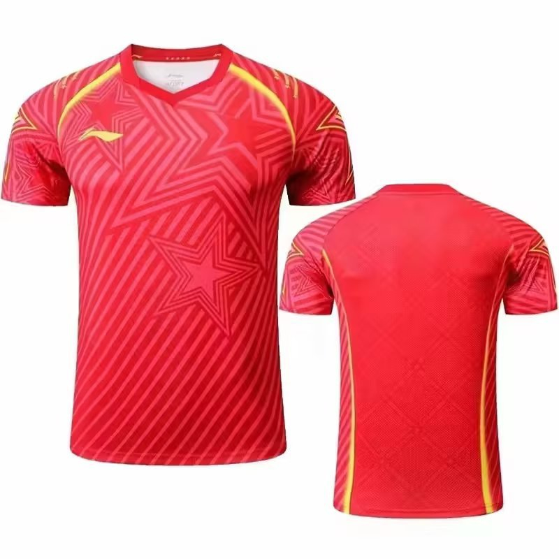 Li Ning's New Table Tennis Jersey Men's and Women's National Team Kits
