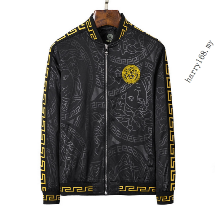 VERSACE Men's casual bomber jacket coat S-XXXL TT367 | Shopee Malaysia