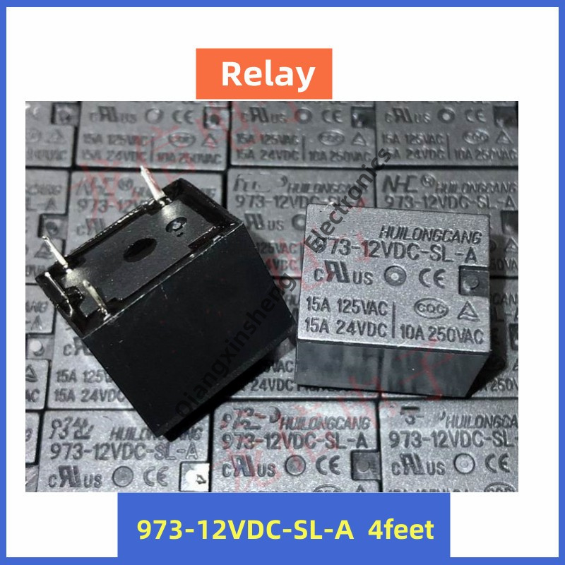 Relay 973-5VDC-SL-A 973-12VDC-SL-A 973-24VDC-SL-A Brand New 4-Feet Home ...