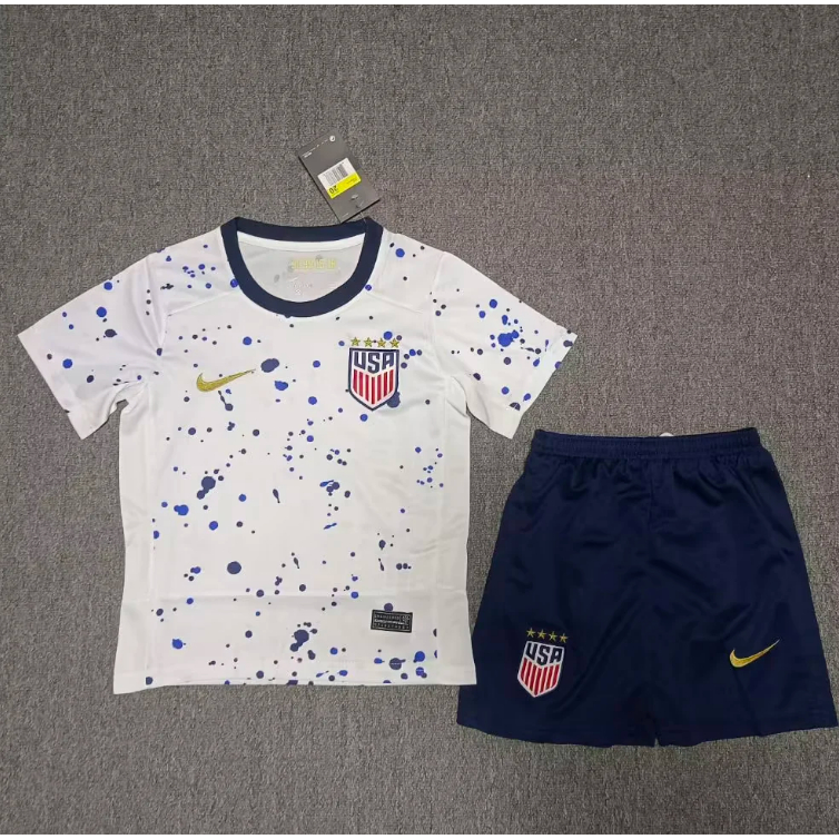 2023/24 US Women's Soccer Jersey Kids Home Jersey Shopee Malaysia