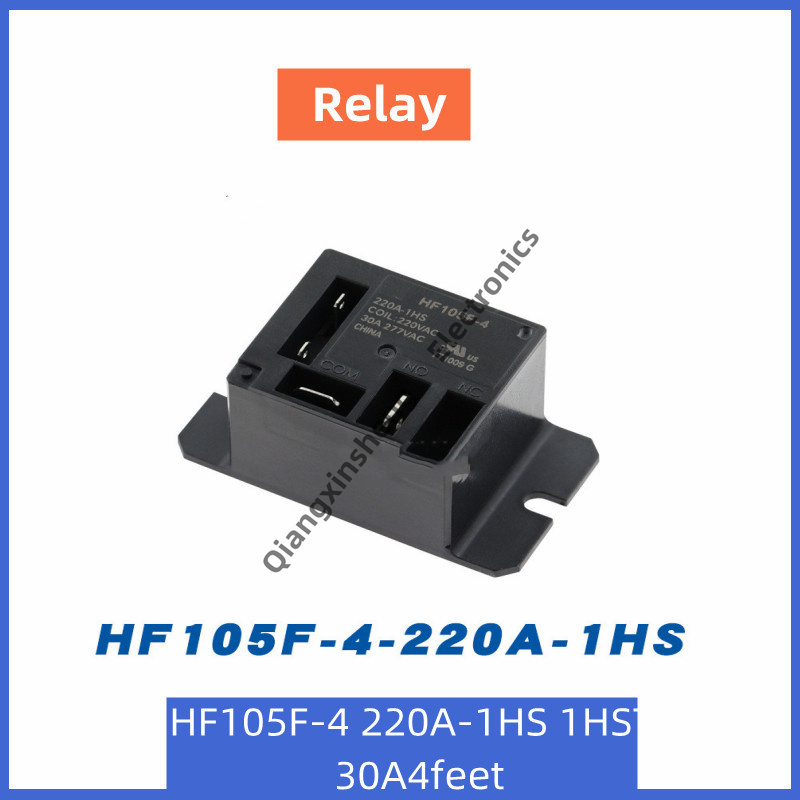 Mini Electronic Relay HF105F4 220A1HS 1HST 30A4 Pin AC 220V Air