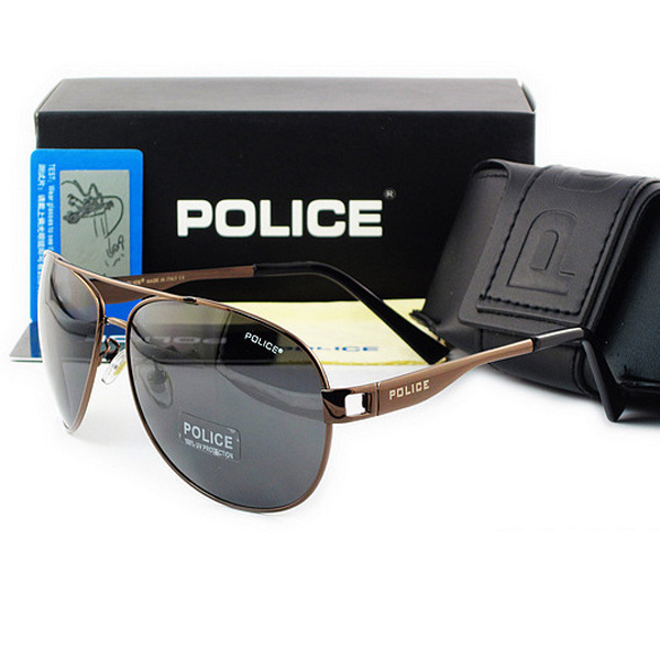 Police aviator outlet polarized sunglasses