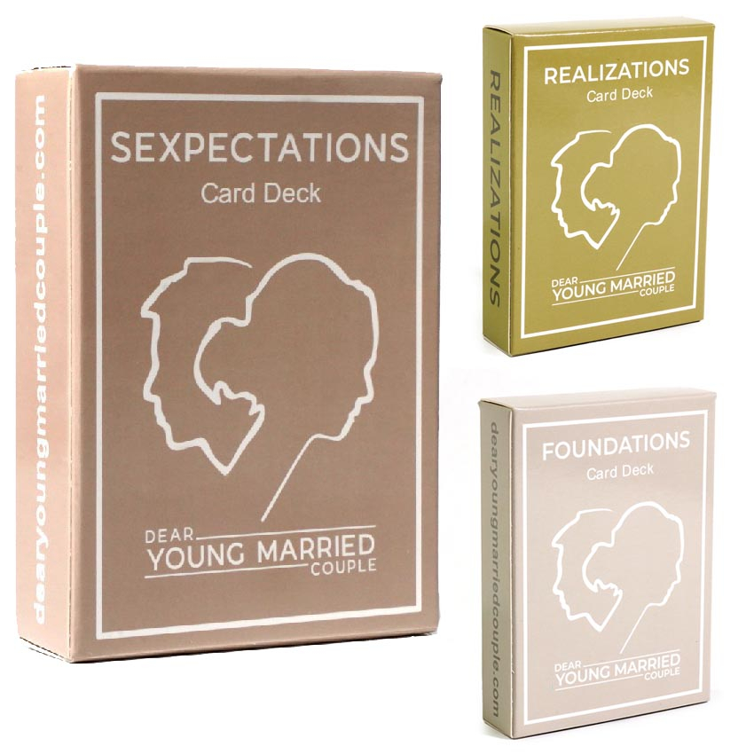 Sexpectations Card Deck Conversation Starters for Couples 52