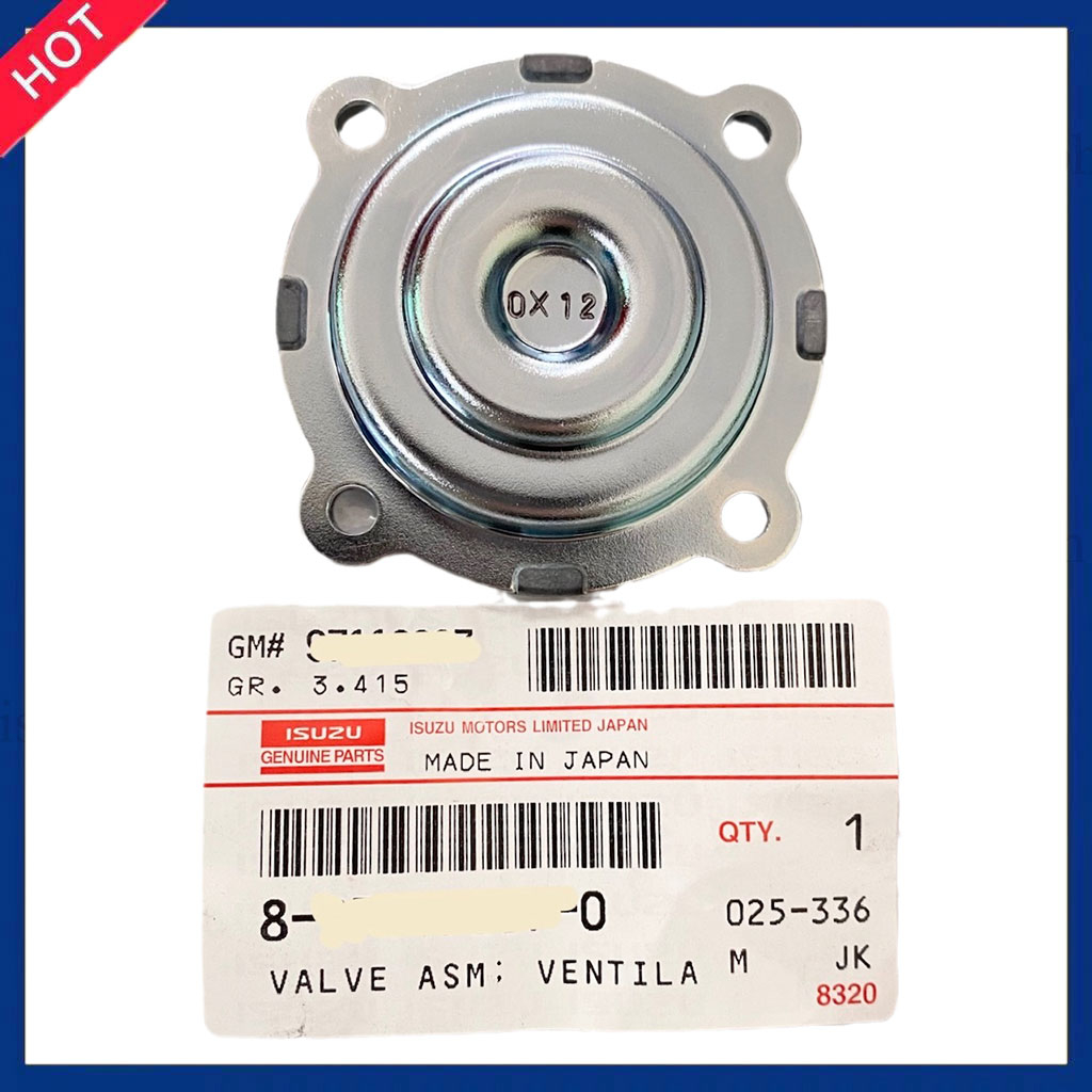 Isuzu Genuine PCV Valve Diaphragm (4 Holes): Crosswind Sportivo ...