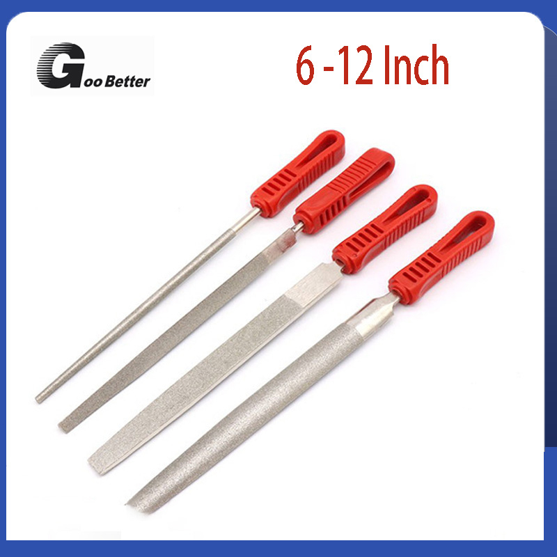 6-12 Inch Diamond File Flat Head/Triangular/Circular File ...