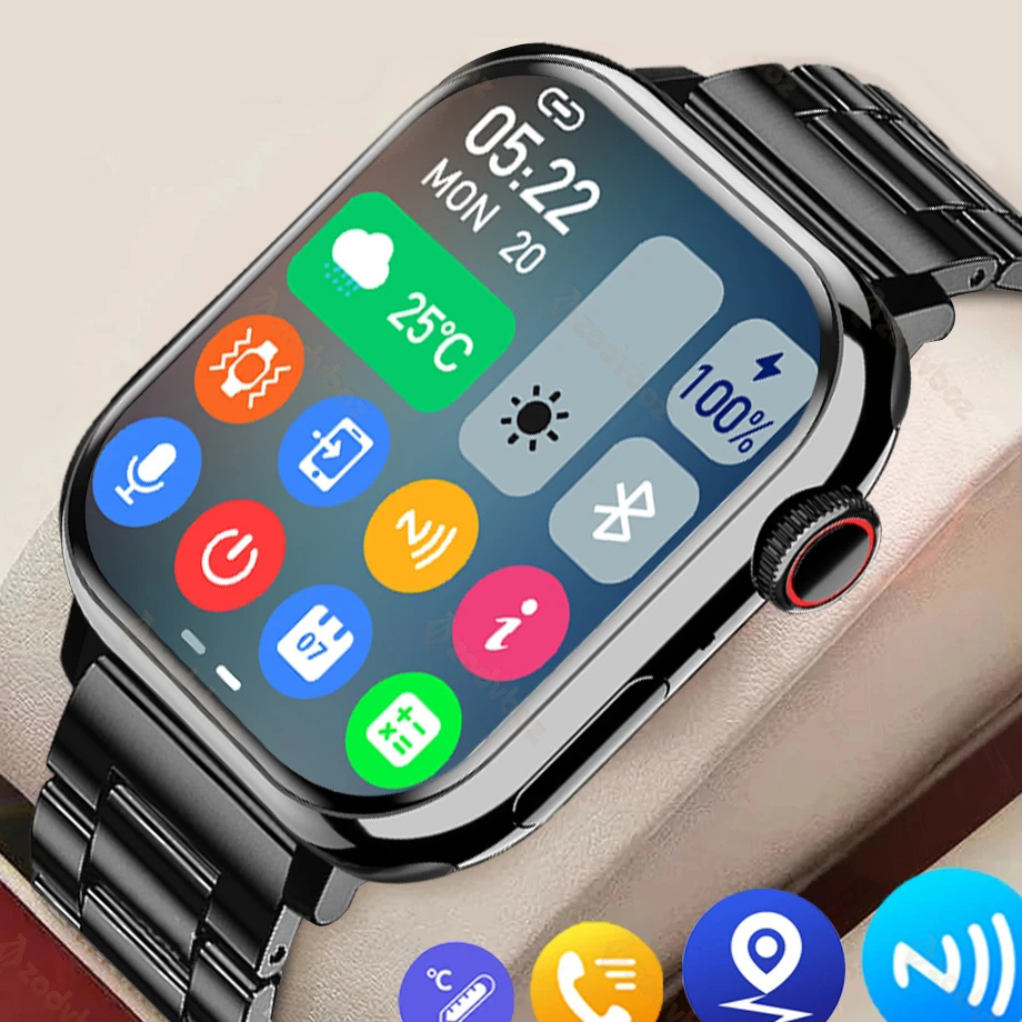 2023 New IW9 Smart Watch For Men Wireless Charging 2.05
