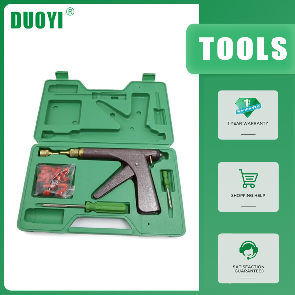 DUOYI Vacuum Tire repair Gun Kit Motorcycle Electric Bicycle Tire