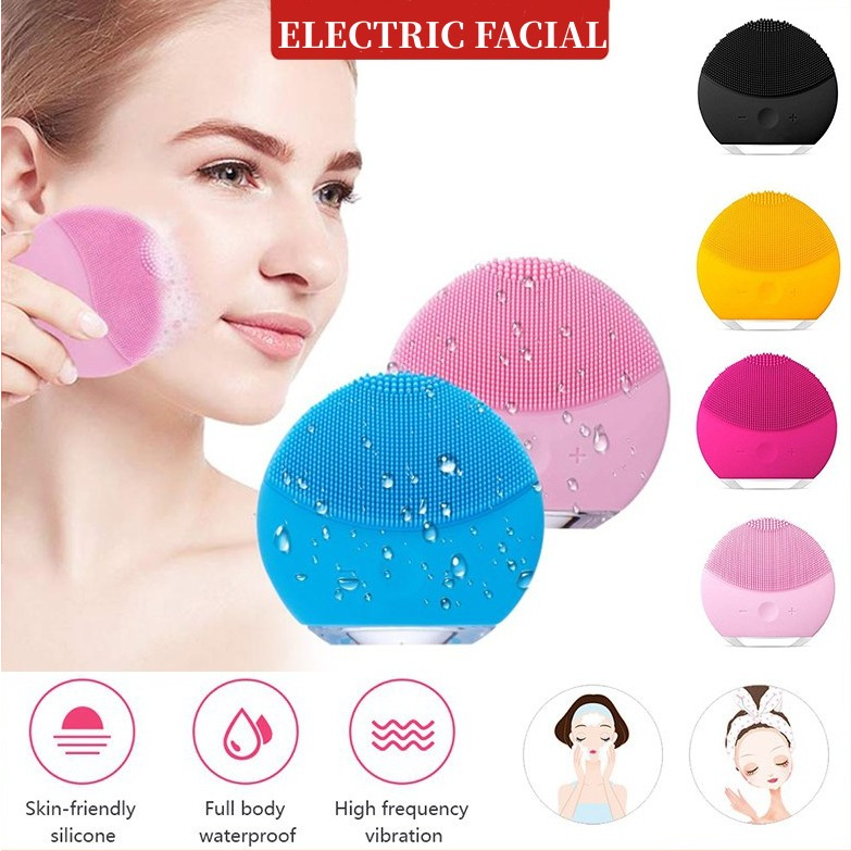 Electric Soft Silicone Facial Luna Mini 2 cleansing electric Sonic