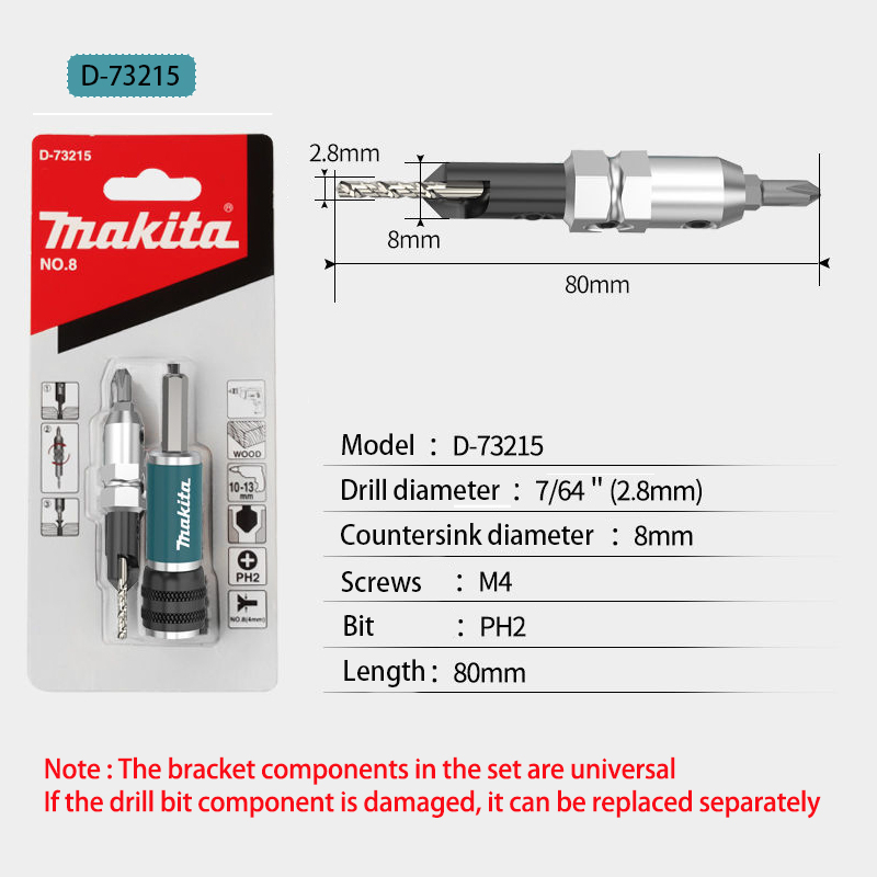 Accessory Details - Performance / Elite Countersink Bits