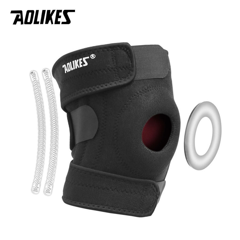 Aolikes Adjustable Knee Support Brace With Side Stabilizers (1 Pc