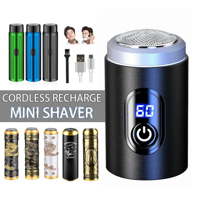 USB Rechargeable Cordless Shavers for Home & Travel Portable MINI Razor ...