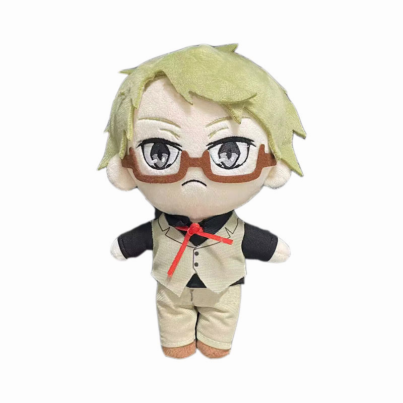 Nakahara Chuuya Plüschfigur – Weicher Anime Plüsch, 20 Cm, Perfekt Als Fan-Geschenk