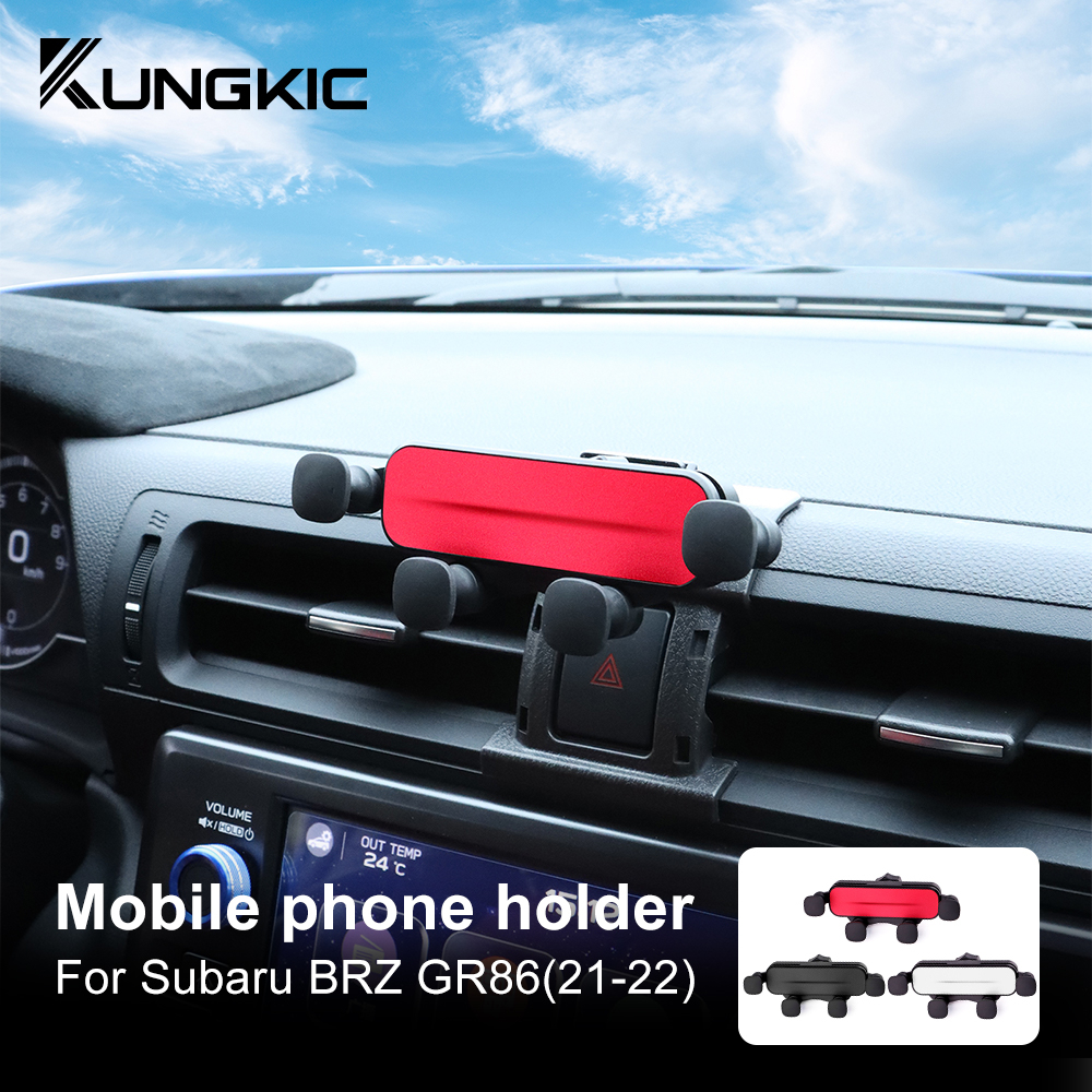For Subaru BRZ Toyota GR86 20212024 Car Gravity Phone Holder 360º Mobile Support Telephone
