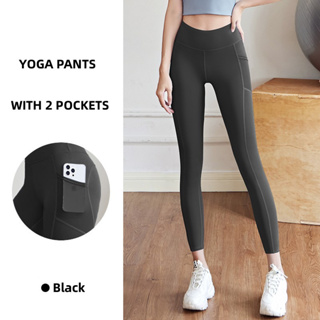 Women's Yoga Pants with Pockets Plus Size Sports Leggings Gym Tummy Control  Jogging Slim Fitness Cycling Pants