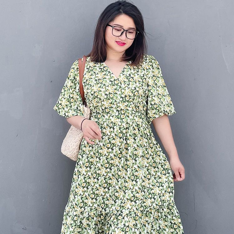 【45120KG】Plus Size L To 4XL Crepe Plain Layer Maxi Dress,Extra Large