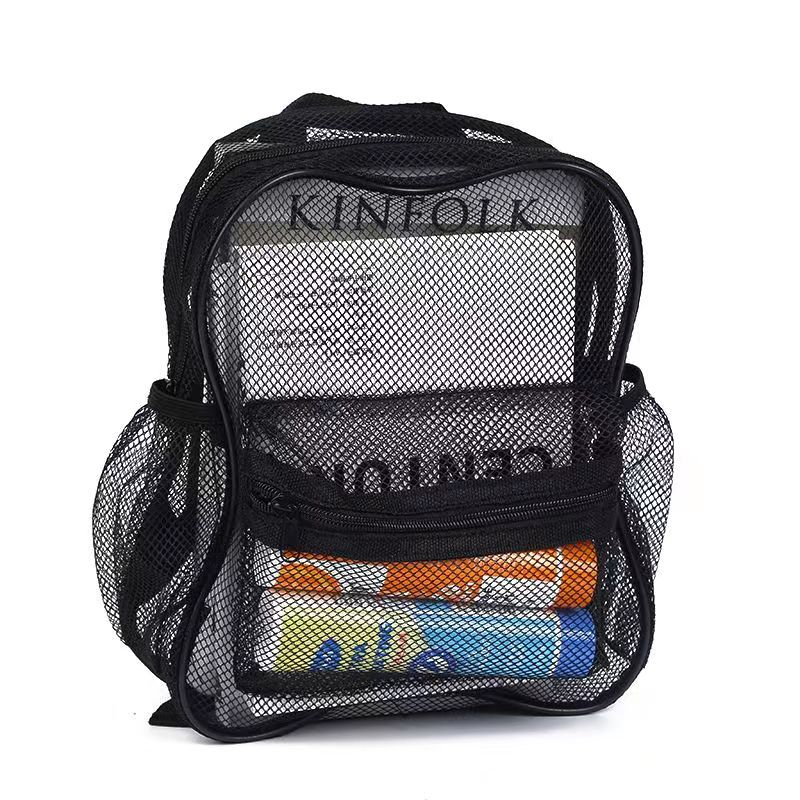 Outdoor Portable Mesh Backpack Beach Bag Children's School Kindergarten Waterproof Pet Bag