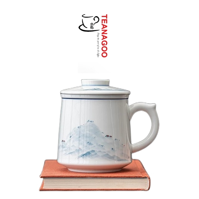 Mug Ceramic Filter with lid Household gift Office tea cup Water cup Shopee Malaysia