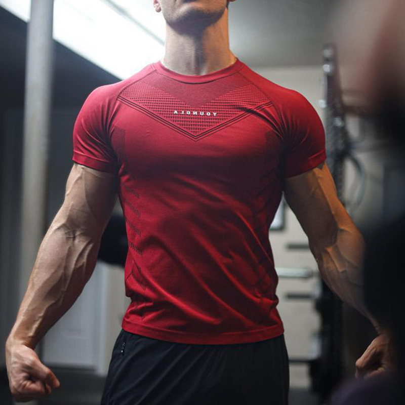 Men's Soft Stretchy Long Sleeve Muscle Fit T-Shirt - 95% Cotton 5% Spandex, Athletic & Casual - View #10