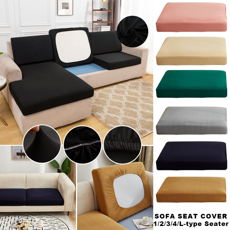 Elastic Sofa Seat Cover Patchwork Large size Sofa Cover 1/2/3/4 Seater