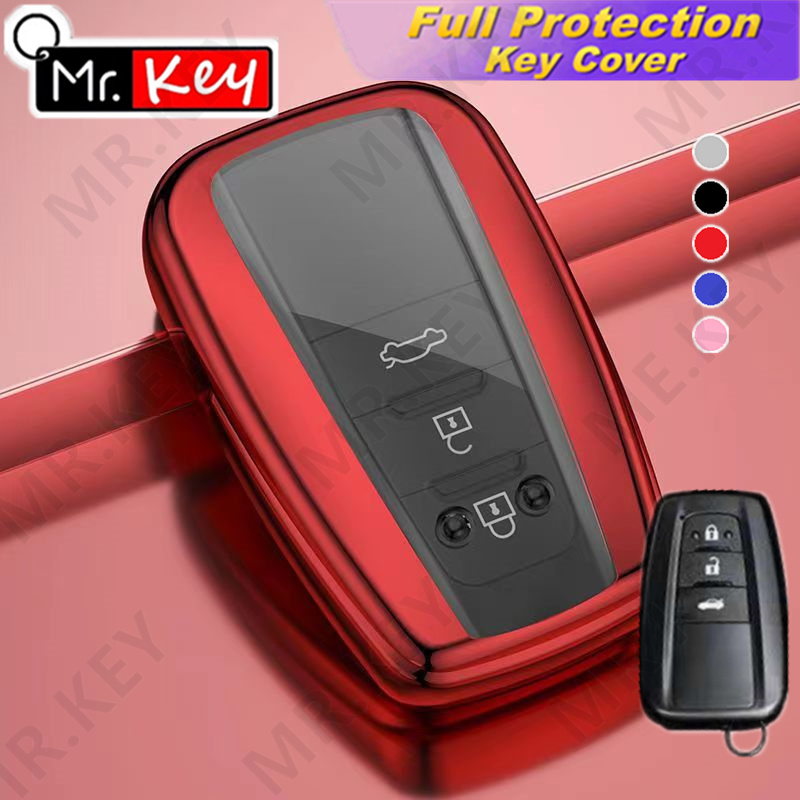 【Mr.Key】 TOYOTA Key Cover for Vios / Yaris / Wish / Camry / Carola ...