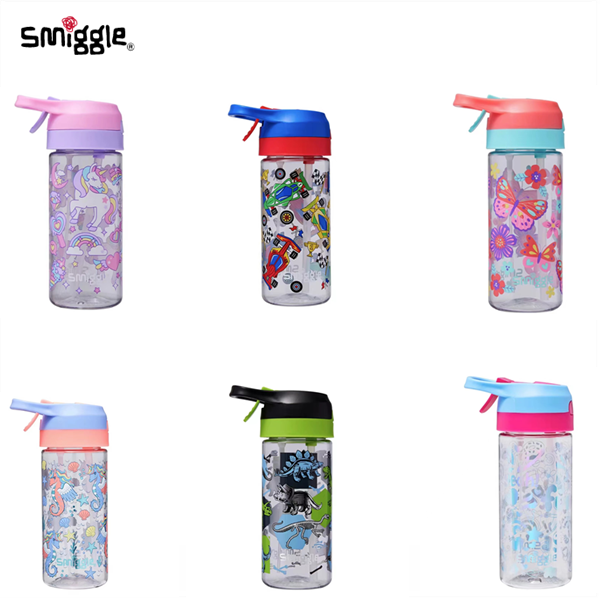 Smiggle Water Bottle Mist Spray Tritan Bottle BPA Free 450ml | Shopee ...