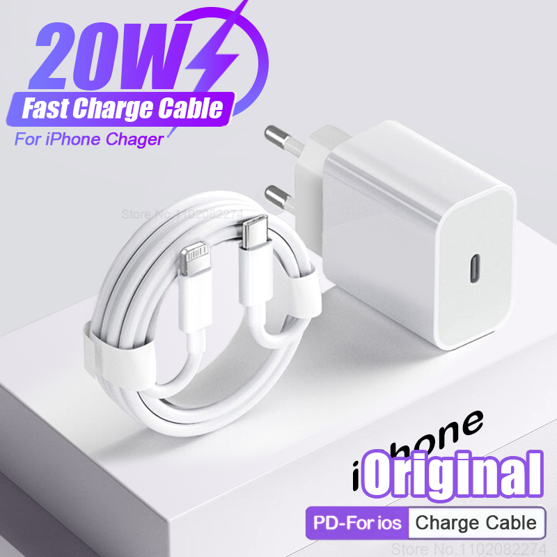 thumbnail image 2 of 20W PD Fast Charging Cable 6ft/10ft Nylon Braided USB-C To Lightning For IPhone 14 13 12 11 Pro Max XR IPad 2 of 5