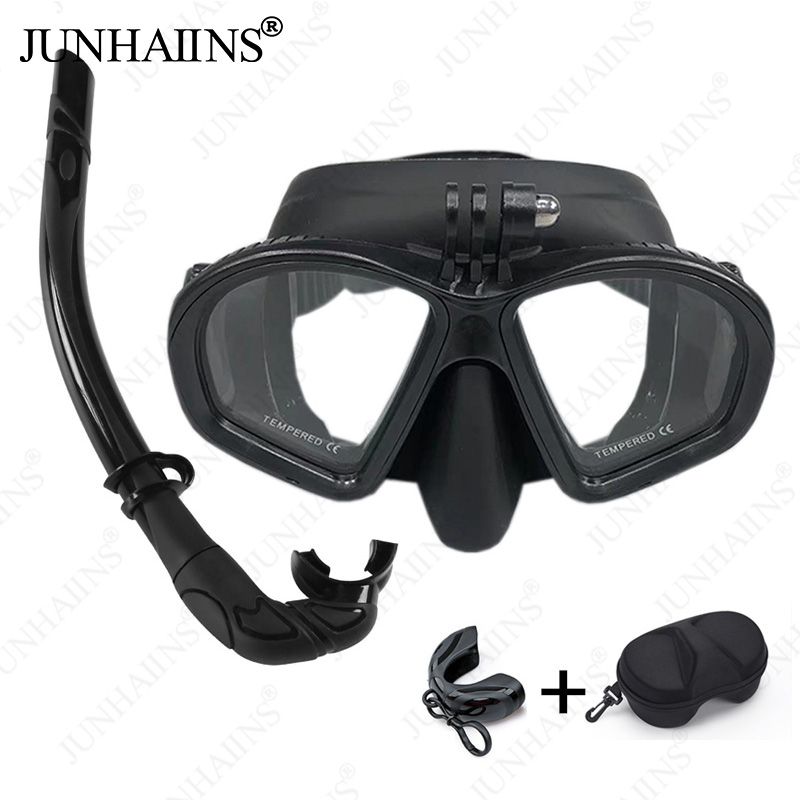 COD Wet Gopro Mount Low Volume Tempered Glass Freedive Mask J-type ...