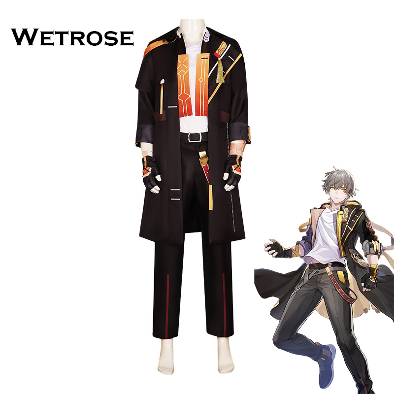 【wetrose】 Honkai Star Rail Hero Trailblazer Caelus Man Cosplay Costume Clothing Set Shopee 5377