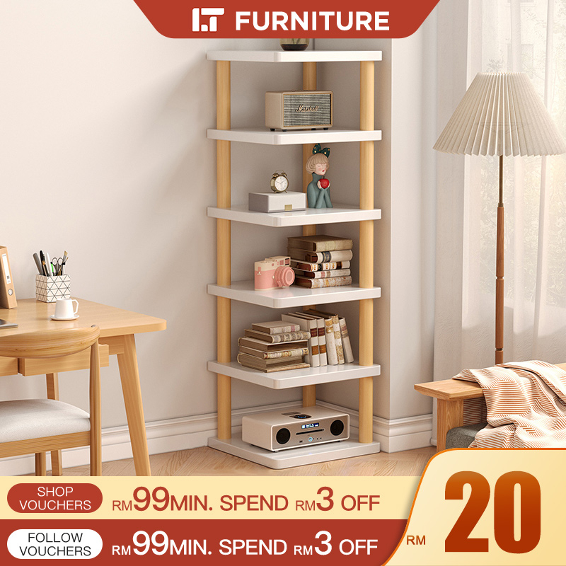 Multipurpose Shelf Book Shelves Rack Rak Buku Book Rack Rak Dapur Rak ...