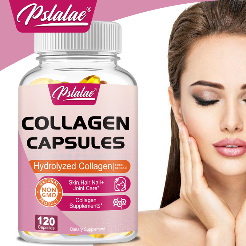 Collagen Complex Capsules - Supplement Collagen and Vitamins C, E ...