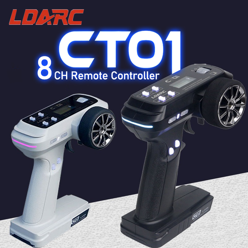 LDARC CT01 2.4GHz 8Channel Professional Remote Controllor English and