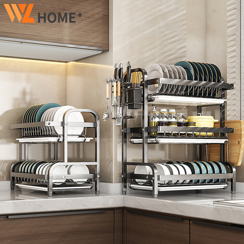 Rak Pinggan Sinki Dish Drainer Rak Dish Rack Kitchen Rack Dish Drainer ...