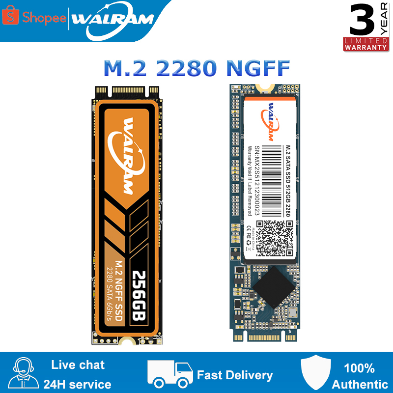 Walram M.2 2280 SATA SSD 1TB 128GB 256GB 512GB Internal Solid State ...