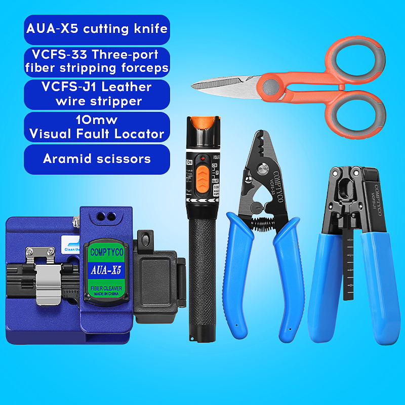 Fiber Optic Cable Stripper Fiber Optic Cable Stripper Fiber Optic Cable  Cold Splicing Tool Leather Wire Clamp VCFS-J1 - AliExpress